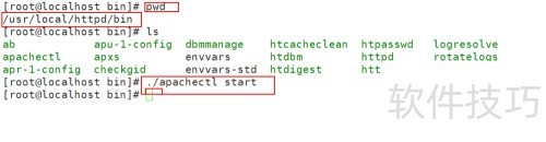 LIUNX下安装后的测试Apache,启动Apache服务 LIUNX下安装后的测试Apache,启动Apache服务