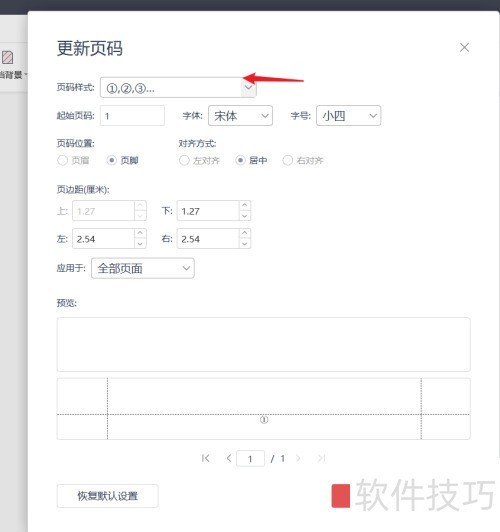 ��ɽPDF������á�ҳ����ʽ����