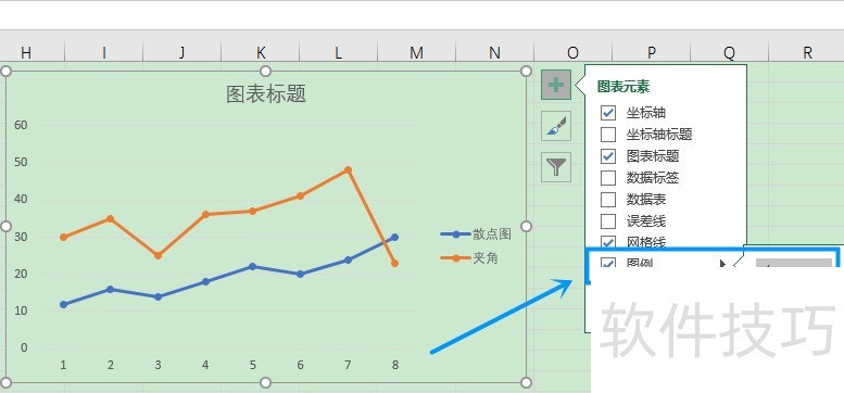 excel画图怎么对图例设置字体和大小-软件技巧-ZOL软件下载