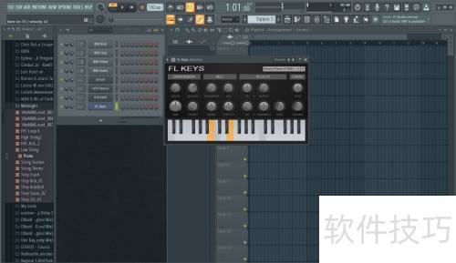 FLstudio��ô���Ӹ�����ɫ