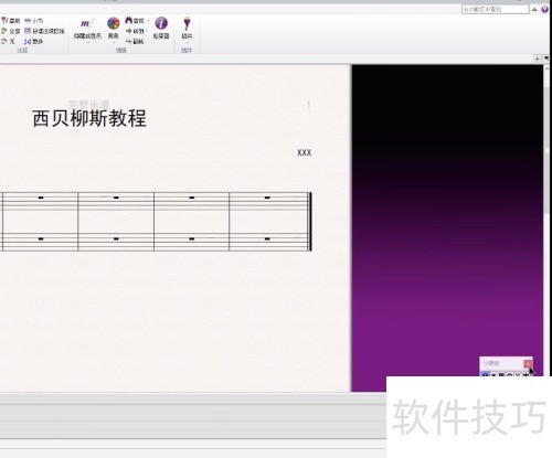 西贝柳斯(Sibelius)怎么调整界面 西贝柳斯(Sibelius)怎么调整界面