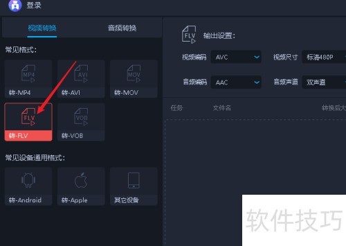 �������ת����Ƶ��ʽ