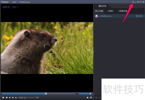 potplayer͸������ô�� potplayer ͸���˵�����