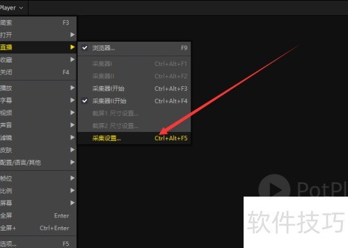 �������루potplayer������Ƶ�ɼ�����