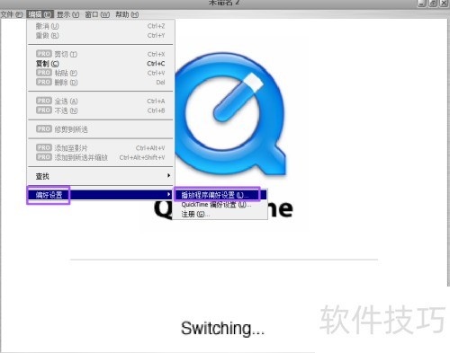 QuickTime�����������ʾʱ����