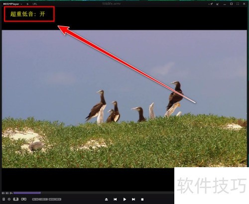 KMPlayer如何开启重低音 KMPlayer如何开启重低音