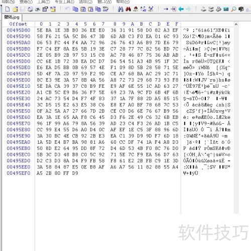 winhex jpg图片解析 winhex jpg图片解析