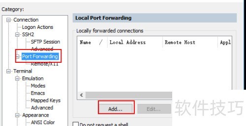 securecrt�˿�ת������