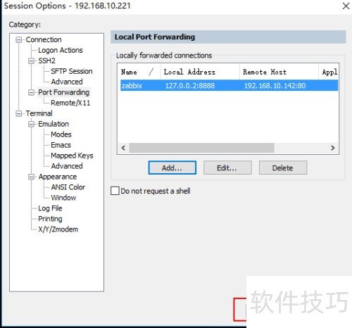 securecrt�˿�ת������