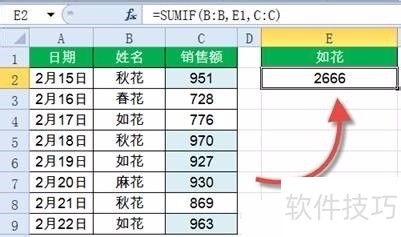 SUMIF函数14种经典用法