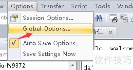 SecureCRT 7.3��θ��ı���ɫ