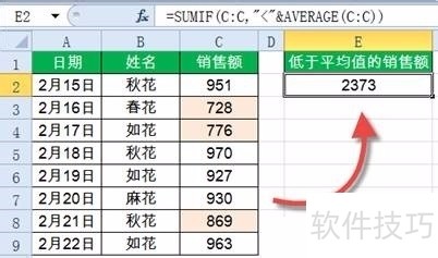 SUMIF函数14种经典用法