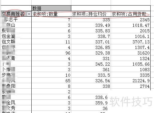 excel筛选功能的使用方法1