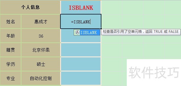 Excel ISBLANKʹ÷