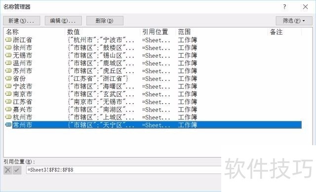 如何有效利用名称管理器和分类管理器进行数据组织？