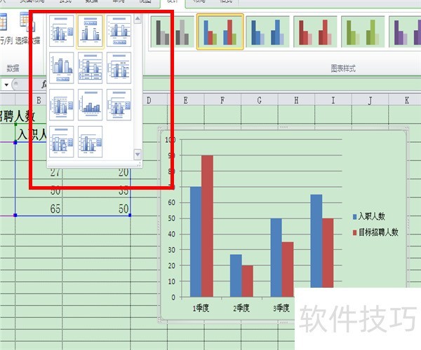 如何在Excel中柱状图中添加折线图