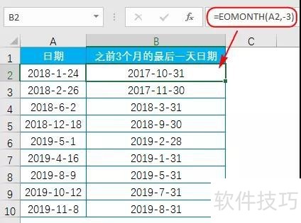 excel中，EOMONTH函数应该怎么使用？