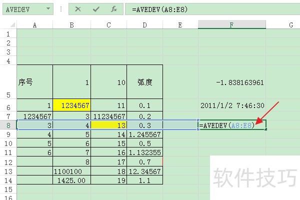 ExcelAVEDEVһݵı仯