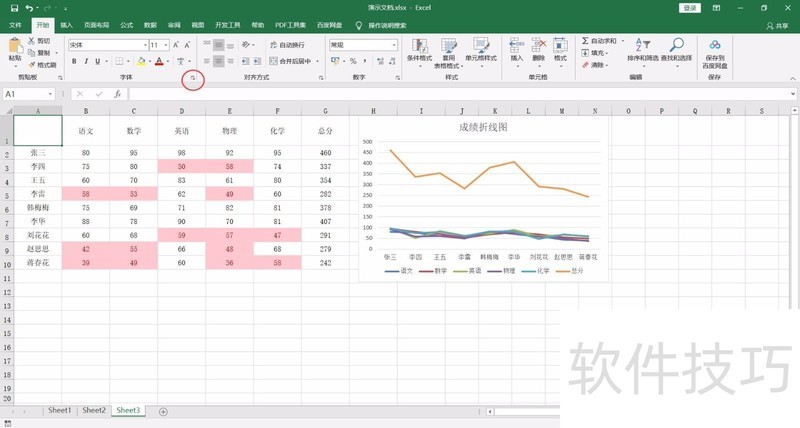 Excel表格如何制作斜线表头？