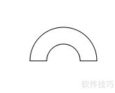 Word如何插入空心弧 Word如何插入空心弧