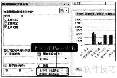 Excel2010中如何设计字段布局