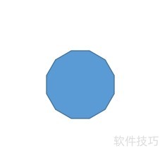 怎么让Word插入的十二边形内部没有填充颜色 怎么让Word插入的十二边形内部没有填充颜色