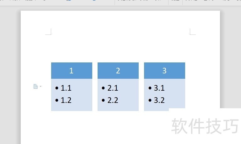 wps文字如何制作水平项目符号列表