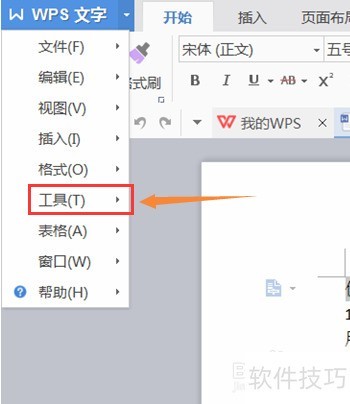 WPS文字怎样进行字数统计