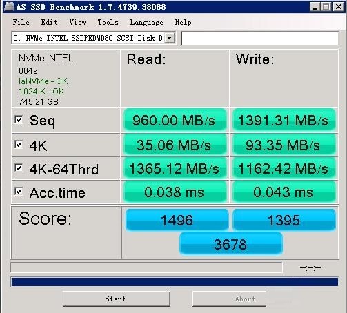 AS SSD Benchmark怎么用-AS SSD Benchmark测试SSD硬盘的方法 如何测试SSD硬盘的性能速度?测试SSD硬盘