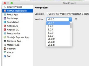 WebStorm�½�Html�ļ�����ϸ��������