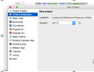 WebStorm�½�Html�ļ�����ϸ��������