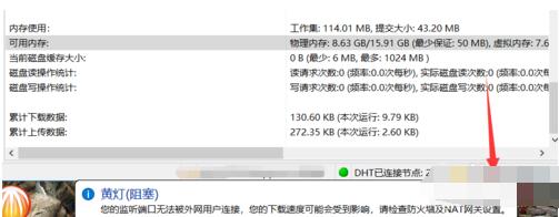 比特彗星端口阻塞亮黄灯的处理操作详解 2.jpg