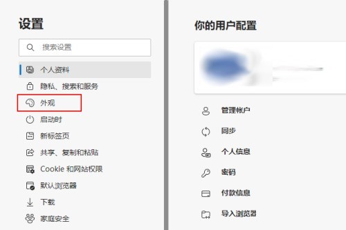 microsoft edge怎么自定义外观microsoft edge自定义外观?方法截图