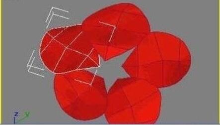 3dmax怎么制作花朵?3dmax制作花朵教程 截图