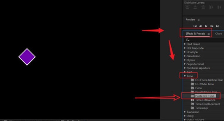 ae定格动画怎么做