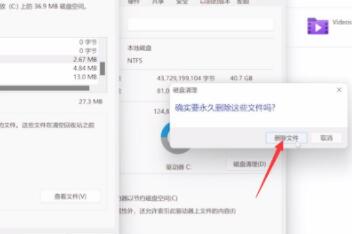 Win11如何清除C盘无用文件呢?Win11清除C盘无用文件的技巧方法 截图