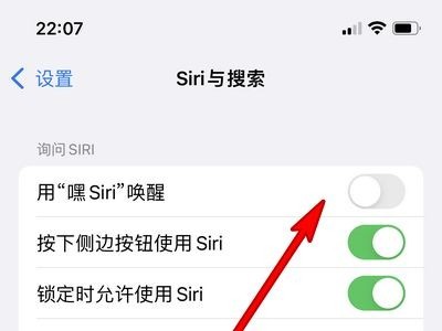iphone13mini如何设置语音唤醒siri?iphone13mini开启siri语音唤醒方法 截图
