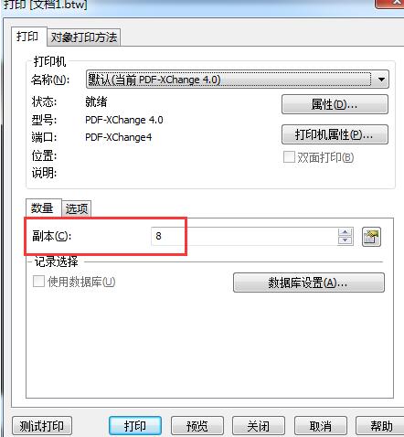 BarTender设置一行两列却显示不出来两列的处理操作 截图