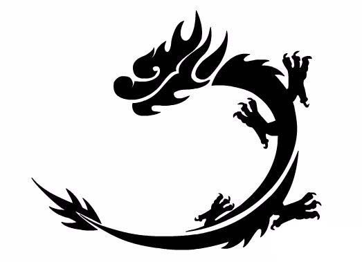 Flash设计龙剪影效果的详细步骤 截图