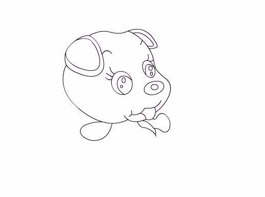 Flash设计卡通小狗图形的操作流程 截图