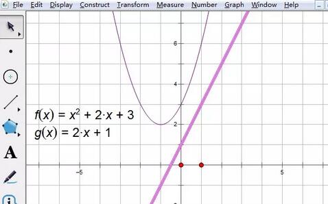 几何画板同时画两个函数图像的操作方法