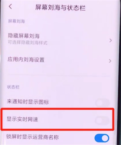 小米cc9pro中显示实时网速的方法步骤 截图