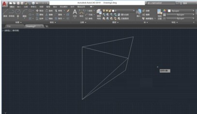 AutoCAD2019删掉多余线段的操作步骤