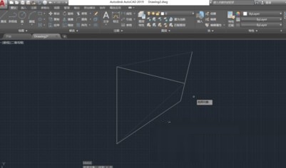 AutoCAD2019删掉多余线段的操作步骤