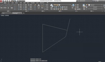 AutoCAD2019删掉多余线段的操作步骤