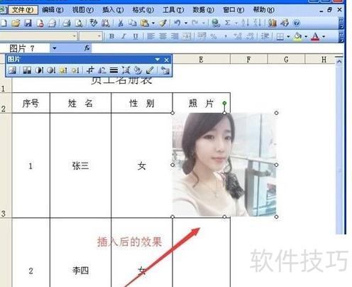 怎么在excel表格中插入图片(怎么在EXCEL表格中加入图片)-软件技巧-ZOL软件下载
