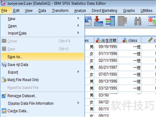 SPSS�����������ܼ��