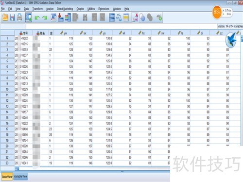 SPSS�����������ܼ��