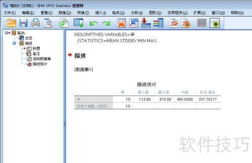 spss��α�׼������