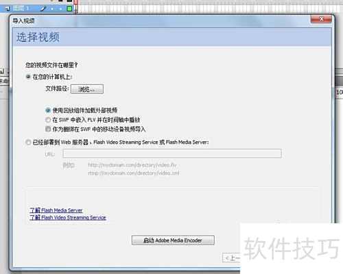 flash cs4 ��ô������Ƶ